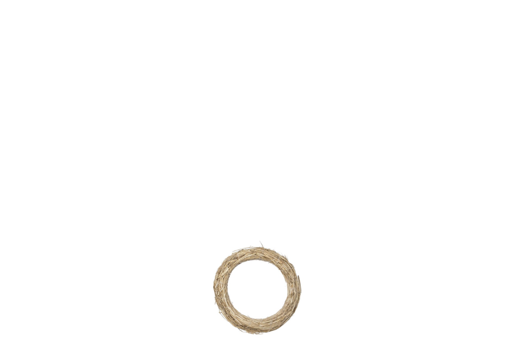 Halmkrans natur 16 cm