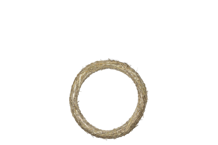 Halmkrans natur 35 cm