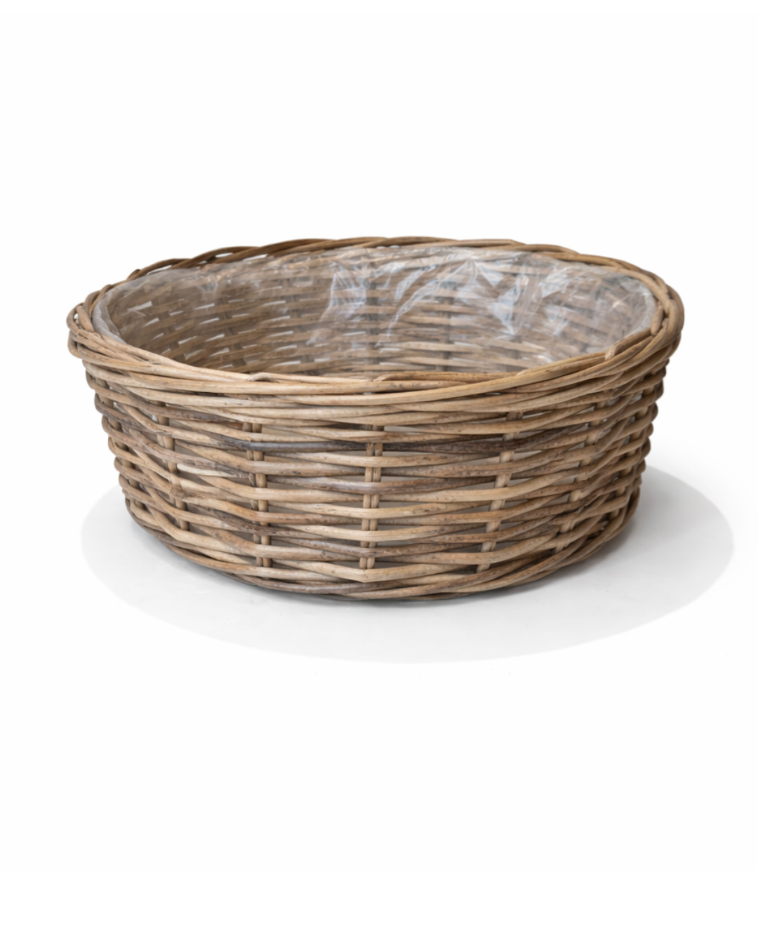 Plantekurv i rattan
