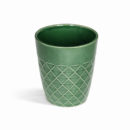 grøn keramik vase