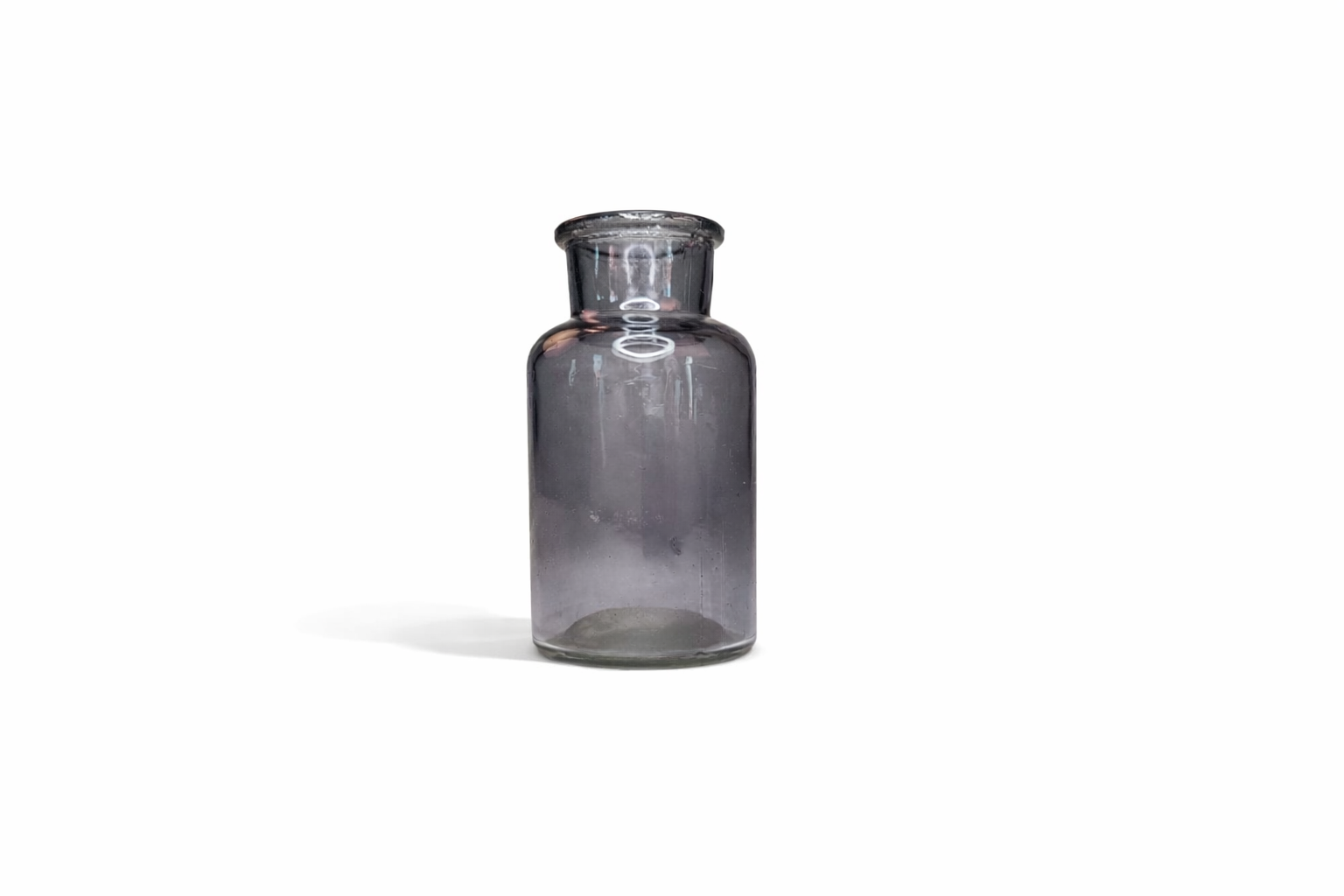 Klar glasvase - 10 CM
