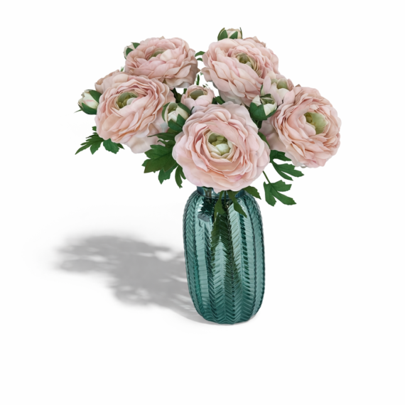 silkeblomster roser